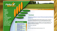 Desktop Screenshot of peltosiemen.fi